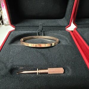 Cartier Small Bracelet in Pink Gold